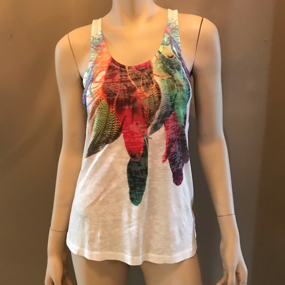 Feathered tank